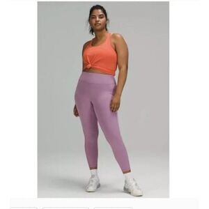 Lululemon Invigorate High Rise Pocket Leggings, Women's‎ Size 8, Purple